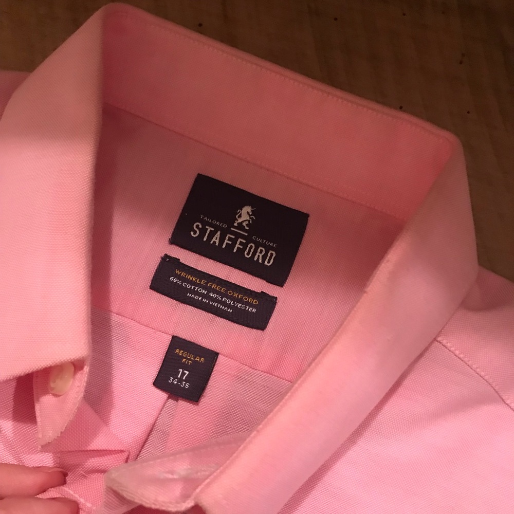 Pink Button Up